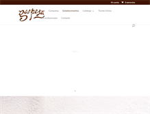 Tablet Screenshot of pasteleriagarpesa.com